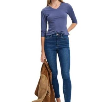 BLUSA DAMA AZUL HOLLY LAND