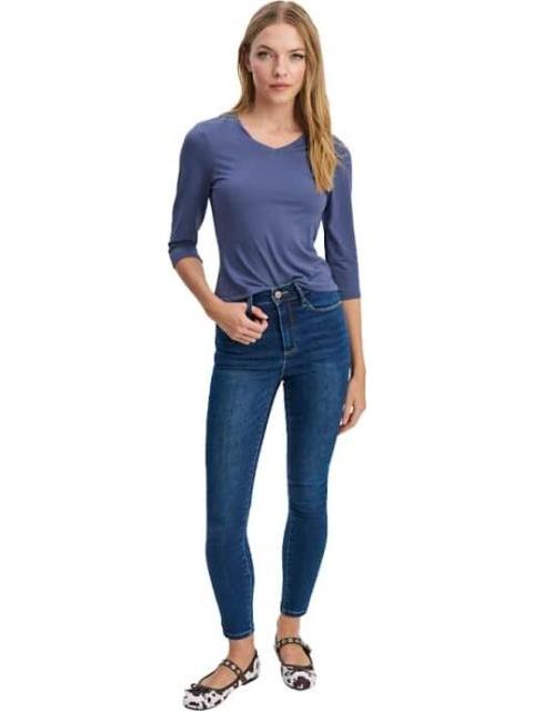 BLUSA DAMA AZUL HOLLY LAND - Imagen 2