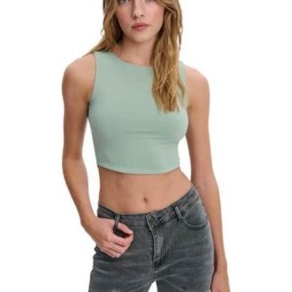 BLUSA DAMA AZUL MENTA HOLLY LAND