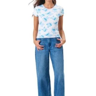 BLUSA DAMA BLANCO LILO Y STITCH