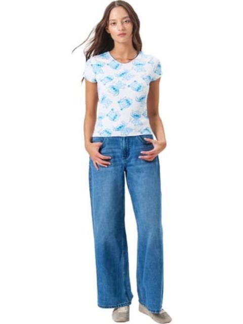 BLUSA DAMA BLANCO LILO Y STITCH