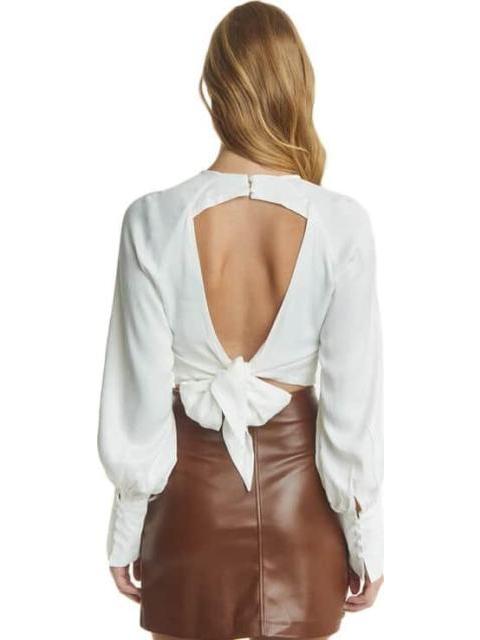 BLUSA MANGA LARGA BLANCO HOLLY LAND - Imagen 2