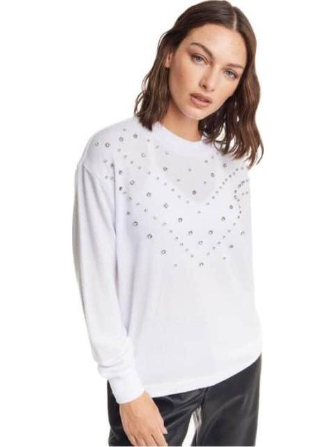 BLUSA CON PEDRERIA BLANCO HOLLY LAND - Imagen 2