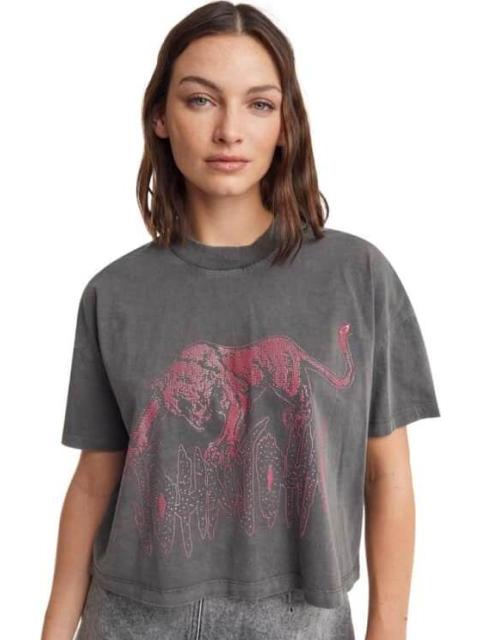 PLAYERA ESTAMPADA GRIS HOLLY LAND - Imagen 5