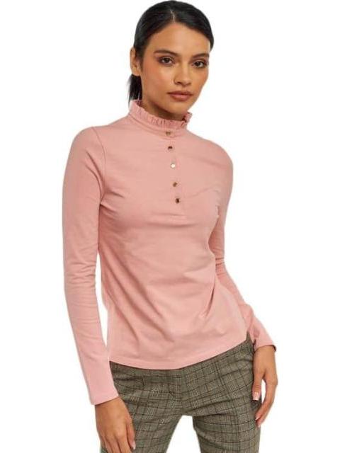 BLUSA MANGA LARGA PALO DE ROSA HOLLY LAND - Imagen 4