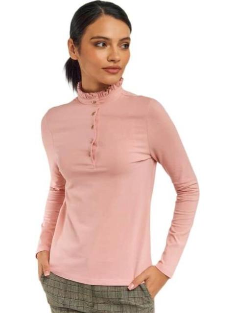 BLUSA MANGA LARGA PALO DE ROSA HOLLY LAND - Imagen 5