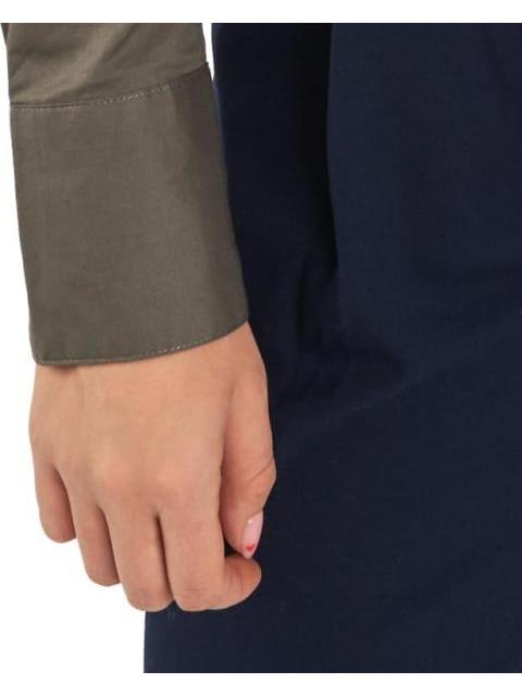 CAMISA CROP VERDE OLIVO HOLLY LAND - Imagen 5