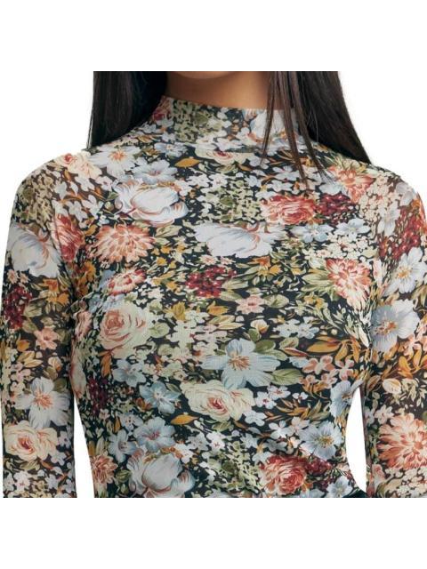 BLUSA FLOREADA NEGRO HOLLY LAND - Imagen 6