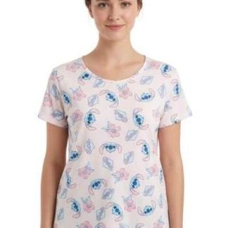 BLUSA DAMA PALO DE ROSA LILO Y STITCH