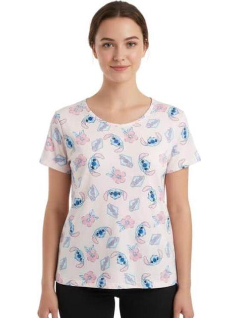 BLUSA DAMA PALO DE ROSA LILO Y STITCH
