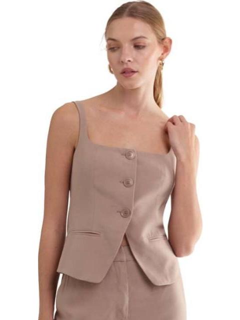 BLUSA DAMA TAUPE HOLLY LAND - Imagen 2