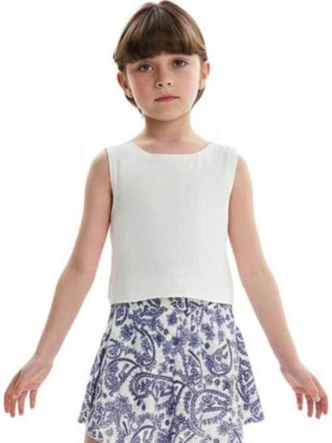 BLUSA DE LINO BLANCO HOLLY LAND KIDS - Imagen 3