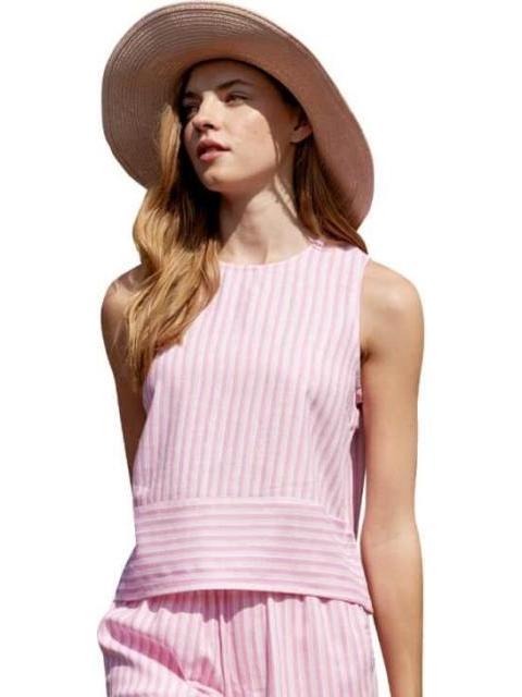 BLUSA DE LINO ROSA HOLLY LAND - Imagen 2