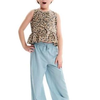 BLUSA DE MEZCLILLA ANIMAL PRINT ATMOSPHERE DNM