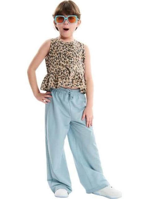 BLUSA DE MEZCLILLA ANIMAL PRINT ATMOSPHERE DNM