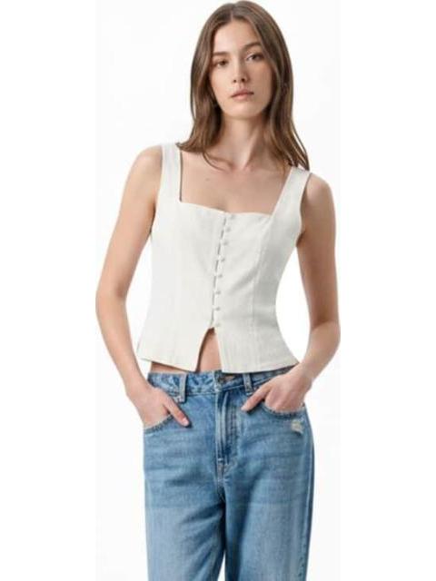 BLUSA DE TIRANTES BLANCO HOLLY LAND - Imagen 4