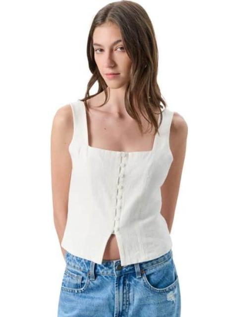 BLUSA DE TIRANTES BLANCO HOLLY LAND - Imagen 5