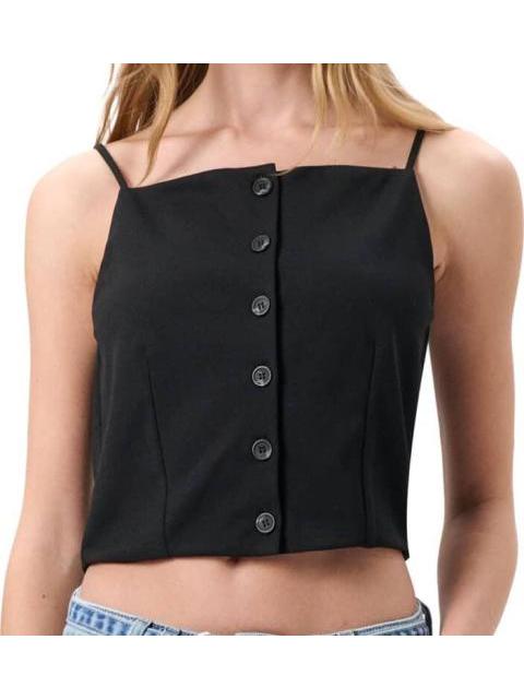 BLUSA DE TIRANTES NEGRO HOLLY LAND - Imagen 6