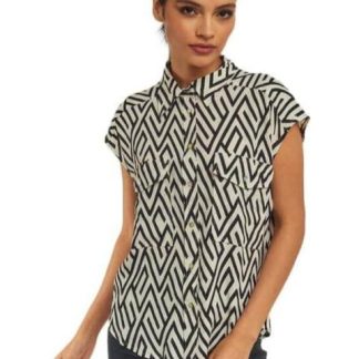 BLUSA ESTAMPADA BEIGE HOLLY LAND
