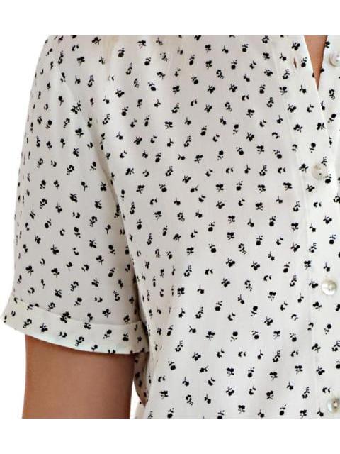 BLUSA ESTAMPADA BEIGE HOLLY LAND - Imagen 6