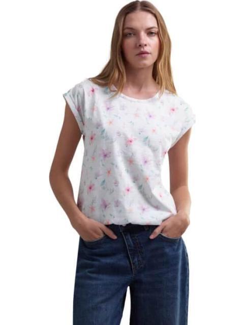 BLUSA ESTAMPADA BLANCO HOLLY LAND - Imagen 3