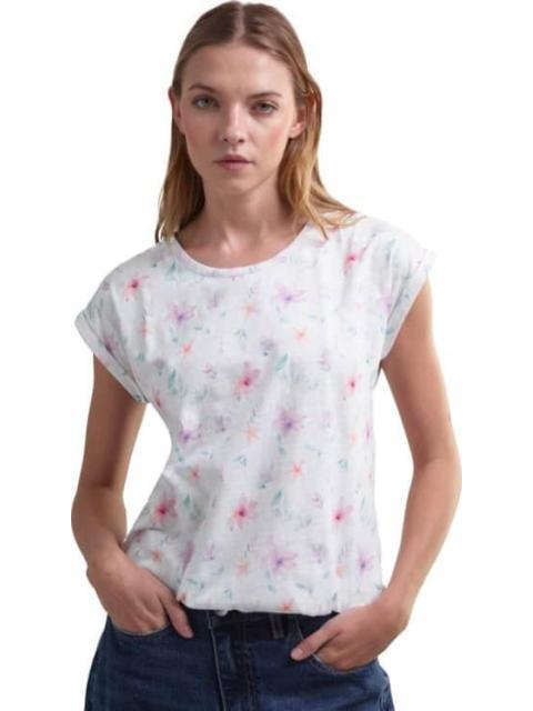 BLUSA ESTAMPADA BLANCO HOLLY LAND - Imagen 4