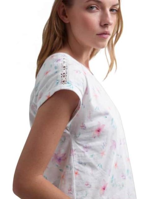 BLUSA ESTAMPADA BLANCO HOLLY LAND - Imagen 6