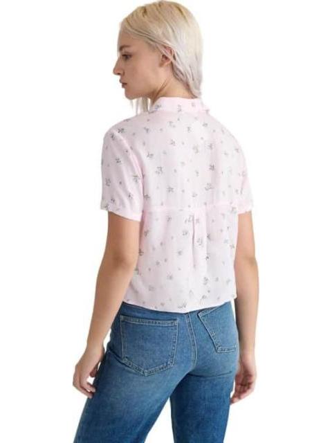 BLUSA ESTAMPADA PALO DE ROSA HOLLY LAND - Imagen 4