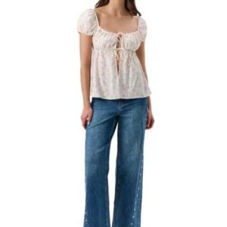 BLUSA ESTAMPADA ROSA HOLLY LAND