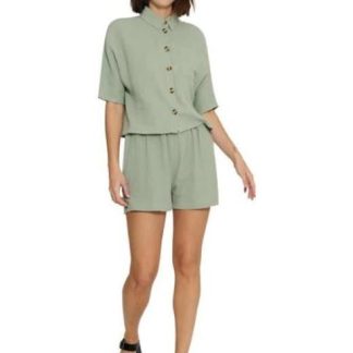 BLUSA LISA VERDE HOLLY LAND