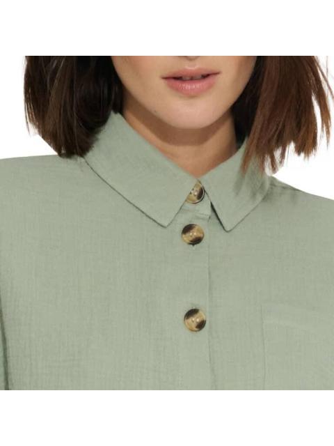 BLUSA LISA VERDE HOLLY LAND - Imagen 6