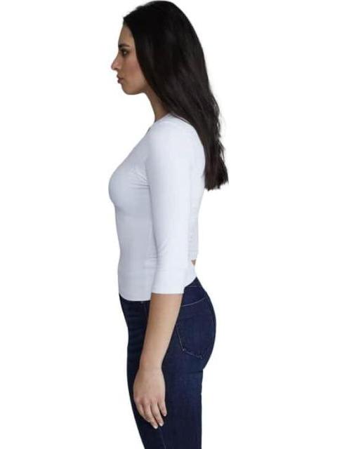 BLUSA MANGA 3 4 BLANCO HOLLY LAND - Imagen 4