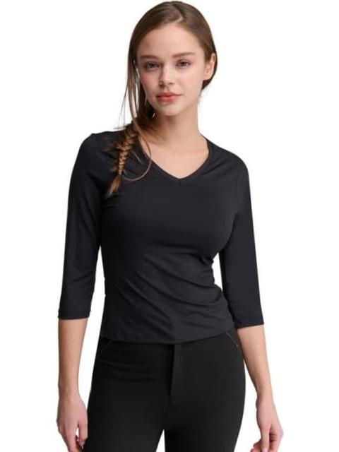 BLUSA MANGA 3 4 NEGRO HOLLY LAND - Imagen 4