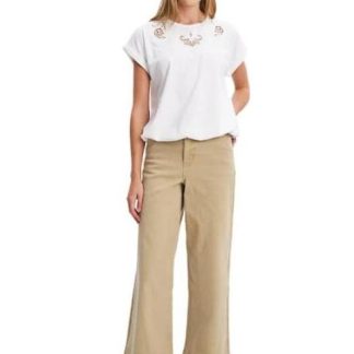 BLUSA MANGA CORTA BLANCO HOLLY LAND