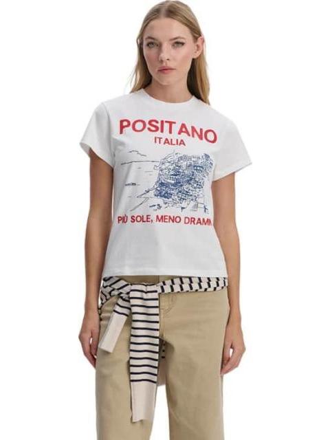 BLUSA MANGA CORTA BLANCO HOLLY LAND - Imagen 2