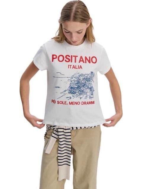 BLUSA MANGA CORTA BLANCO HOLLY LAND - Imagen 3