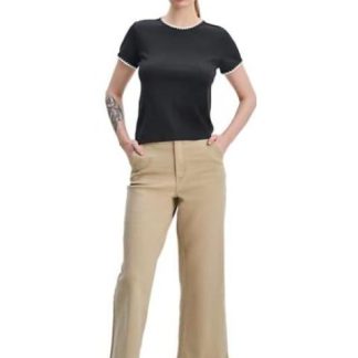 BLUSA MANGA CORTA NEGRO HOLLY LAND