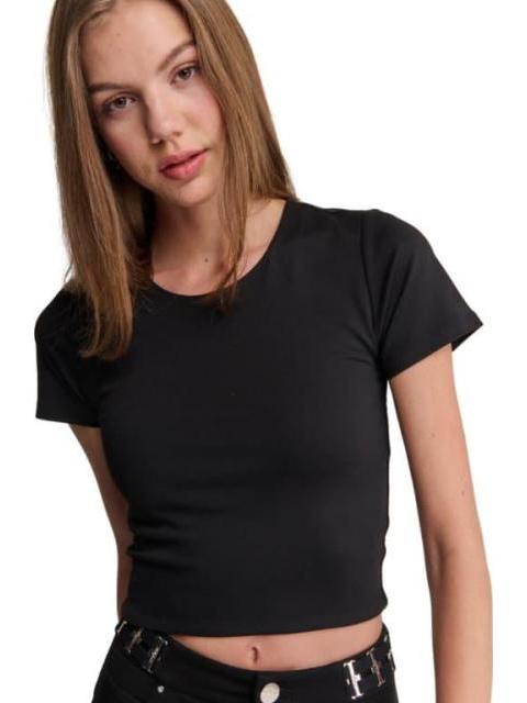 BLUSA MANGA CORTA NEGRO HOLLY LAND - Imagen 4