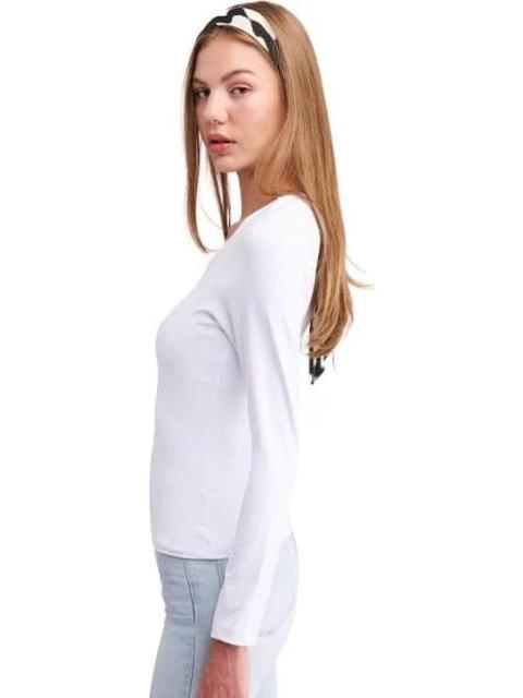 BLUSA MANGA LARGA BLANCO HOLLY LAND - Imagen 4