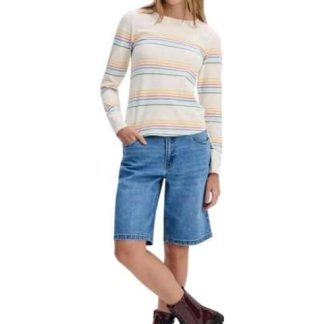 BLUSA MANGA LARGA HUESO HOLLY LAND
