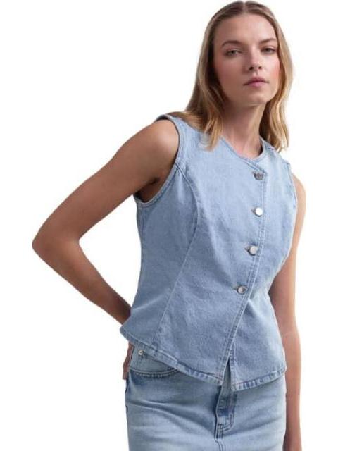 BLUSA MEZCILLA BLEACH HOLLY LAND - Imagen 3