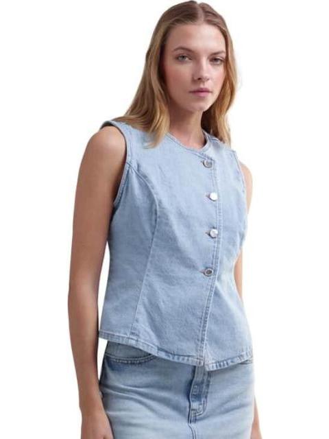 BLUSA MEZCILLA BLEACH HOLLY LAND - Imagen 4