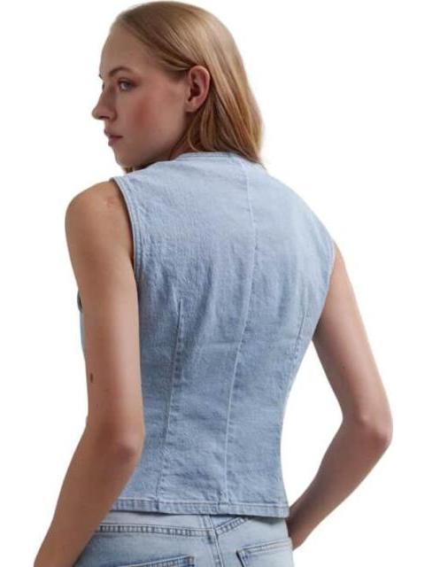 BLUSA MEZCILLA BLEACH HOLLY LAND - Imagen 5