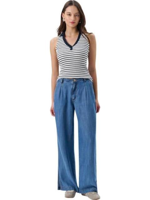 BLUSA POLO SIN MANGAS AZUL MARINO HOLLY LAND