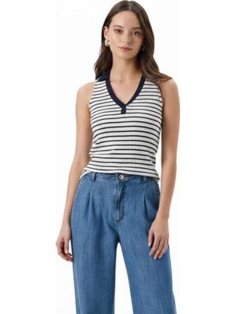 BLUSA POLO SIN MANGAS AZUL MARINO HOLLY LAND - Imagen 2