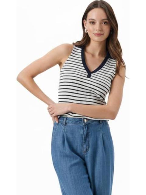 BLUSA POLO SIN MANGAS AZUL MARINO HOLLY LAND - Imagen 3