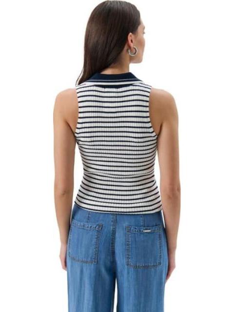 BLUSA POLO SIN MANGAS AZUL MARINO HOLLY LAND - Imagen 5