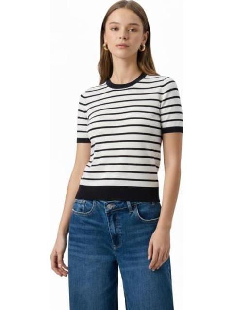 BLUSA RAYADA BLANCO/NEGRO HOLLY LAND - Imagen 3