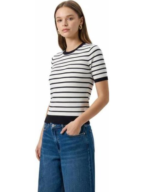 BLUSA RAYADA BLANCO/NEGRO HOLLY LAND - Imagen 5
