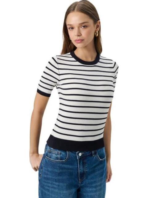 BLUSA RAYADA BLANCO/NEGRO HOLLY LAND - Imagen 6